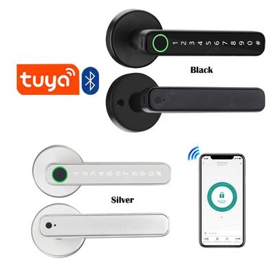 Tuya Ble App Smart Digital Door Lock Security Biometric Fingerprint Combination Smart Door Look