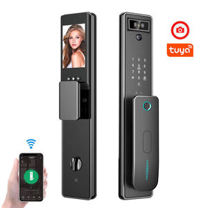 YOHEEN Smart Home Security Tuya Wifi Door Lock with Face Recognition Intelligent Fingerprint  Lock