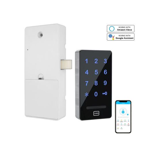 YOHEEN TTlock App Electronic RFID Card Digital Smart lock for Office Gym Spa Cabinet Drawer Locker