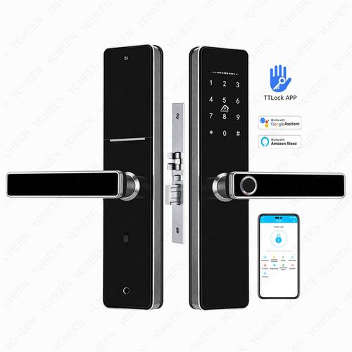 Smart Home Waterproof TTLock Door Lock Stainless Steel Digital Biometric Fingerprint Smart Lock