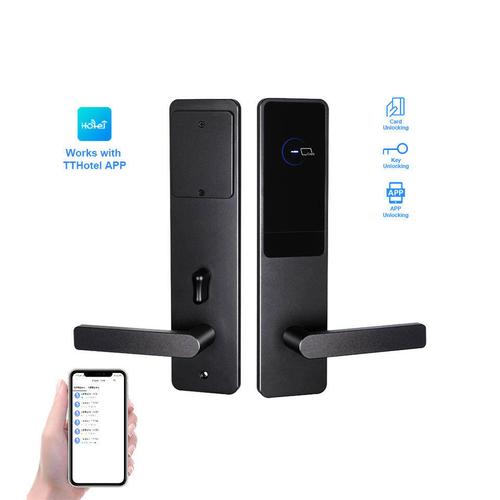 Wifi Security Electronic RFID Card Hotel Door Lock System with Smart Phone TTlock TThotel App