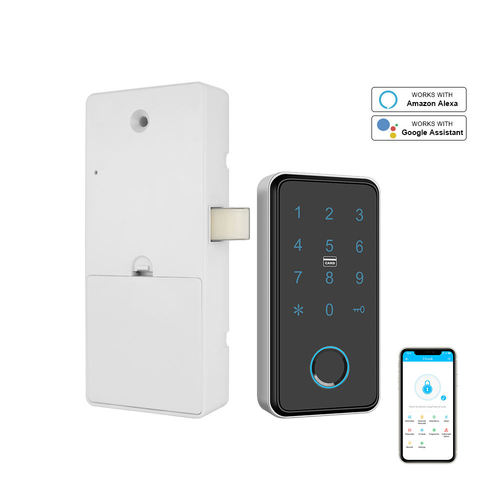 Spa Gym Drawer Smart RFID Digital Biometric Fingerprint Cabinet Locker Door Lock with TTlock App