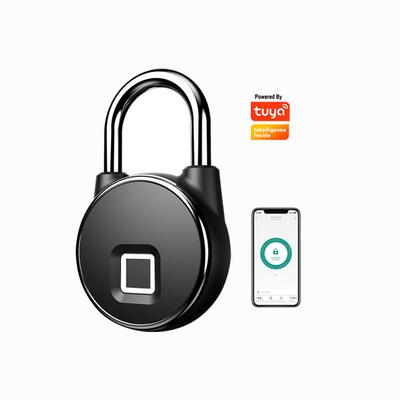 Waterproof IP66 Good Quality Luggage Lock Smart Standby Battery TUYA APP Fingerprint Padlock