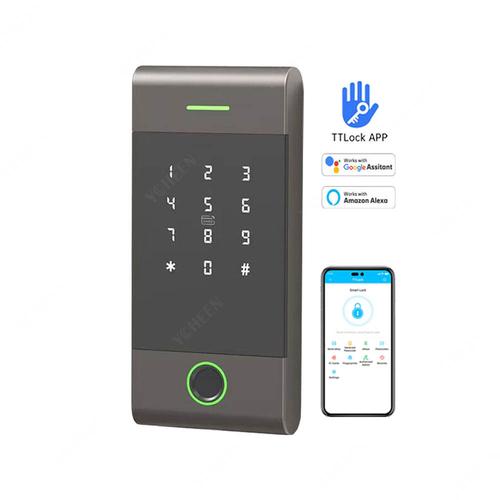Biometric Fingerprint Waterproof Access Control Products TTlock App Password Access Control System