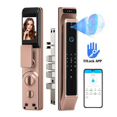 TTLOCK APP 3D face recognition Door Lock Wireless Fingerprint Door Lock Video Biometric Smart Locks