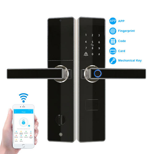 YOHEEN TTLock APP BLE WiFi Security Electronic Smart Fingerprint Door Lock For Home Office Apartment