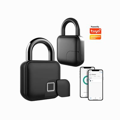 TUYA app Automatic Fingerprint pad locksKey TUYA App Combination Safety Smart Padlock